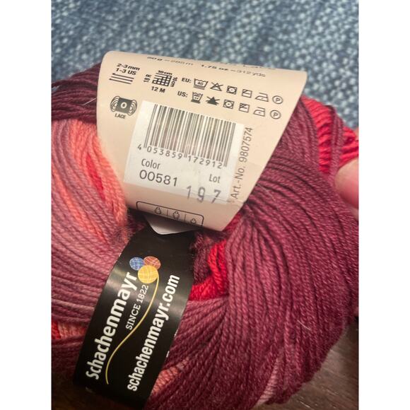 Schachenmayr Merino Extrafine 285 Lace color 00581. New - Picture 3 of 3